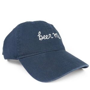 Beer Me navy hat